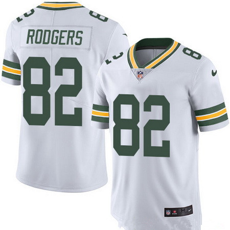 Men's Green Bay Packers #82 Richard Rodgers White 2016 Color Rush Stitched NFL Nike Limited Jersey