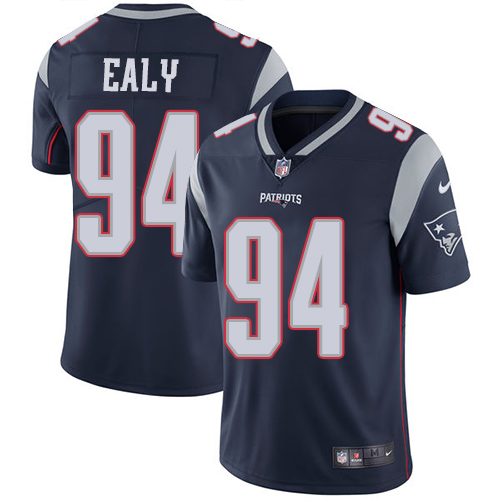 Nike New England Patriots #94 Kony Ealy Navy Blue Team Color Men's Stitched NFL Vapor Untouchable Limited Jersey