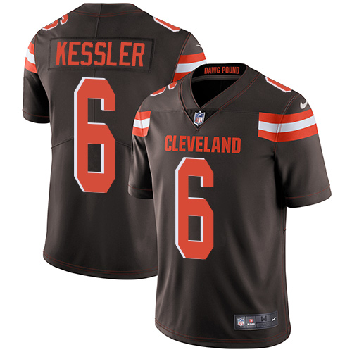 Nike Cleveland Browns #6 Cody Kessler Brown Team Color Men's Stitched NFL Vapor Untouchable Limited Jersey