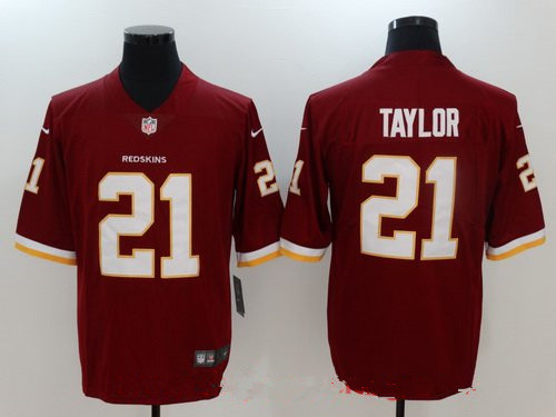 Women's Washington Redskins #21 Sean Taylor Retired Burgundy Red 2017 Vapor Untouchable Stitched NFL Nike Limited Jersey