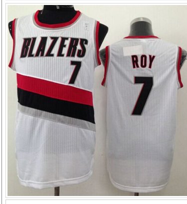 Revolution 30 Portland Trail Blazers #7 Brandon Roy White NBA Jersey