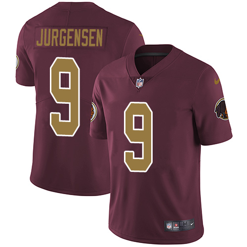 Nike Washington Redskins #9 Sonny Jurgensen Burgundy Red Alternate Men's Stitched NFL Vapor Untouchable Limited Jersey