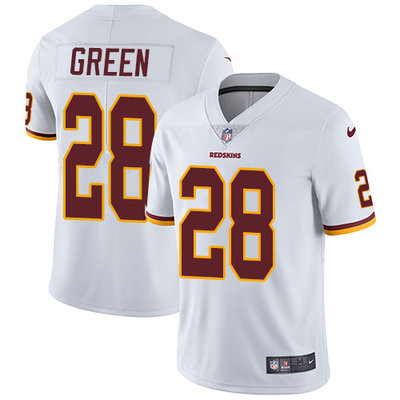 Nike Washington Redskins #28 Darrell Green White Men's Stitched NFL Vapor Untouchable Limited Jersey