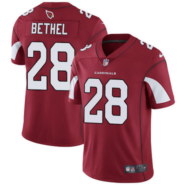 Nike Arizona Cardinals #28 Justin Bethel Red Team Color Men's Stitched NFL Vapor Untouchable Limited Jersey