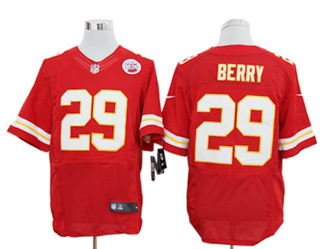 Size 60 4XL-Eric Berry Kansas City Chiefs #29 Red Stitched Nike Elite NFL Jerseys