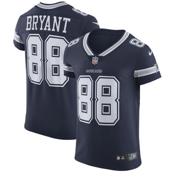 Nike Dallas Cowboys #88 Dez Bryant Dallas Cowboys Nike Vapor Untouchable Elite Navy Blue Jersey