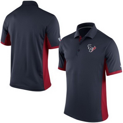 Men's Houston Texans Nike Navy Team Issue Performance Polo