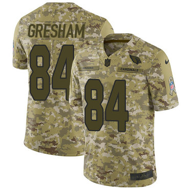 Nike Cardinals #84 Jermaine Gresham Camo Men's Stitched NFL Limited 2018 Salute to Service Jersey