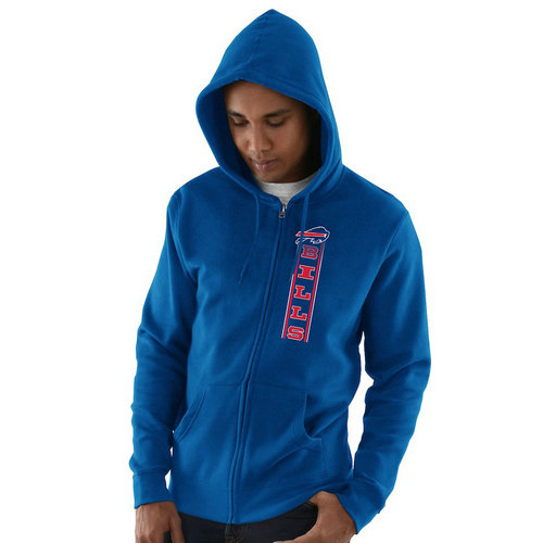 Buffalo Bills Hook and Ladder Full-Zip Hoodie - Royal