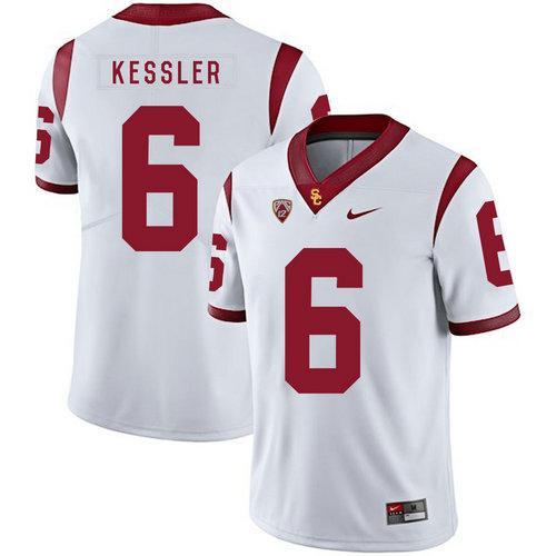 USC Trojans 6 Cody Kessler White College Football Jersey