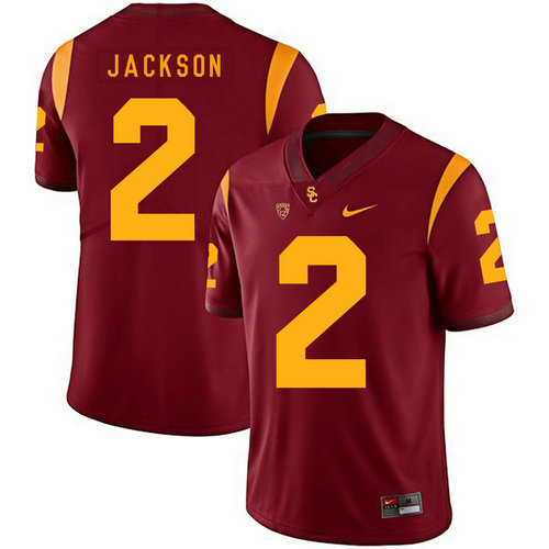 USC Trojans 2 Adoree' Jackson Red College Football Jersey