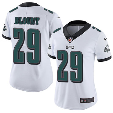 Women's Nike Philadelphia Eagles #29 LeGarrette Blount White Stitched NFL Vapor Untouchable Limited Jersey