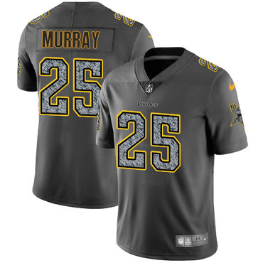 Nike Vikings #25 Latavius Murray Gray Static Men's Stitched NFL Vapor Untouchable Limited Jersey