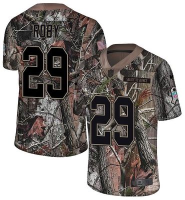 Nike Broncos #29 Bradley Roby Camo Men's Stitched NFL Limited Rush Realtree Jersey