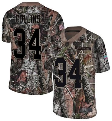 Nike Ravens #34 Alex Collins Camo Men's Stitched NFL Limited Rush Realtree Jersey