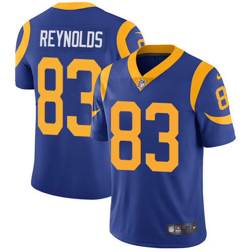 Nike Los Angeles Rams #83 Josh Reynolds Royal Blue Alternate Men's Stitched NFL Vapor Untouchable Limited Jersey