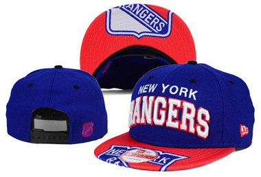 NHL New York Rangers Team Logo Navy Snapback Adjustable Hat