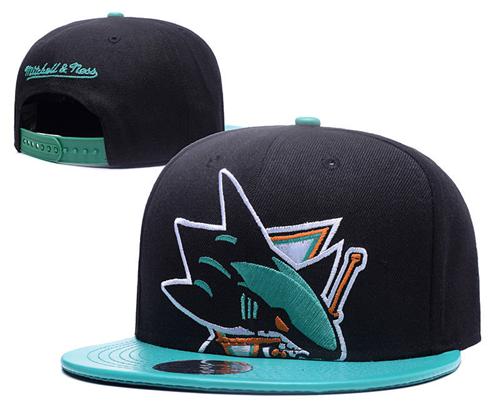 NHL San Jose Sharks Stitched Snapback Hats 003