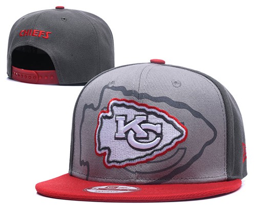 NFL Kansas City Chiefs Stitched Snapback Hats 064