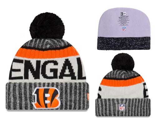 NFL Cincinnati Bengals Logo Stitched Knit Beanies 010