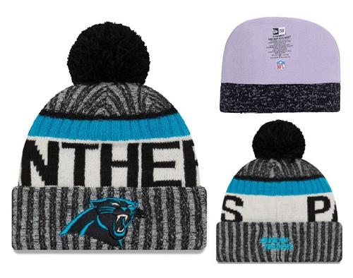 NFL Carolina Panthers Logo Stitched Knit Beanies 006