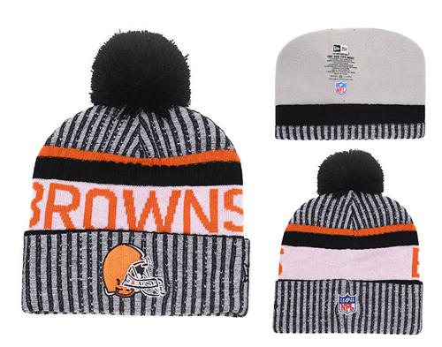 NFL Cleverland Browns Logo Stitched Knit Beanies 010