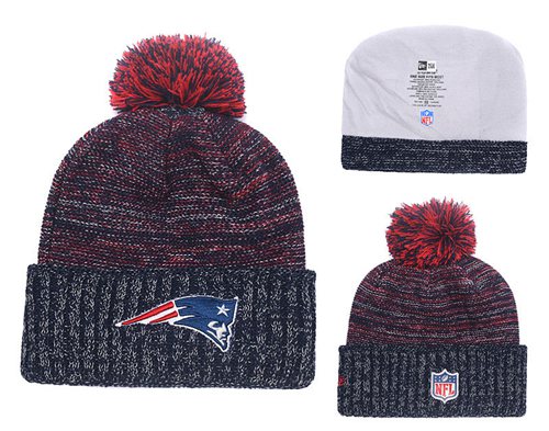 NFL New England Patriots Logo Stitched Knit Beanies 016