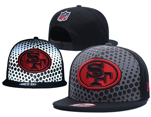 NFL San Francisco 49ers Stitched Snapback Hats 137