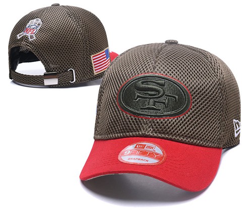 NFL San Francisco 49ers Stitched Snapback Hats 133