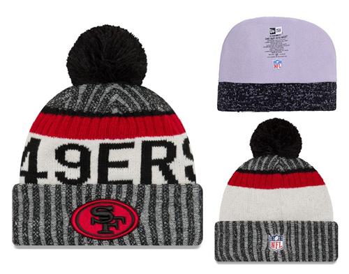 NFL San Francisco 49ers Logo Stitched Knit Beanies 013