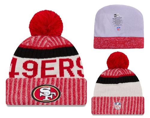 NFL San Francisco 49ers Logo Stitched Knit Beanies 012