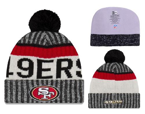 NFL San Francisco 49ers Logo Stitched Knit Beanies 014