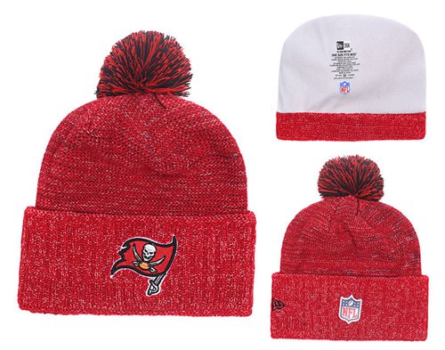 NFL Tampa Bay Buccaneers Logo Stitched Knit Beanies 008