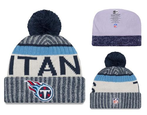 NFL Tennessee Titans Logo Stitched Knit Beanies 002