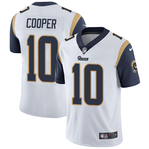 Nike Rams #10 Pharoh Cooper White Men's Stitched NFL Vapor Untouchable Limited Jersey