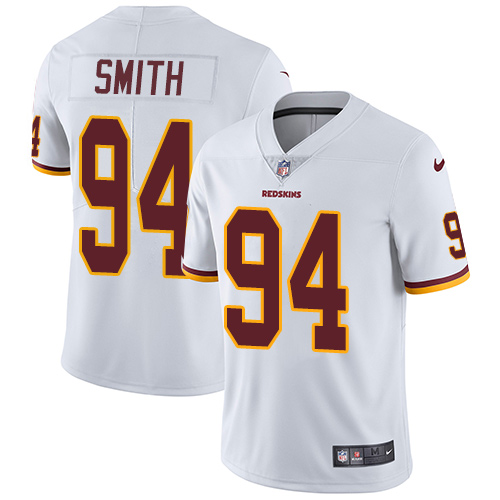 Nike Redskins #94 Preston Smith White Men's Stitched NFL Vapor Untouchable Limited Jersey