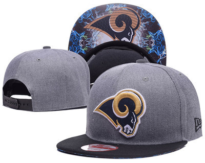 NFL Los Angeles Rams Team Logo Snapback Adjustable Hat