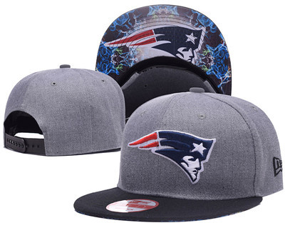 NFL New England Patriots Team Logo Snapback Adjustable Hat 11