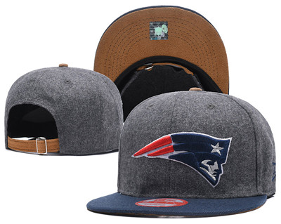 NFL New England Patriots Team Logo Snapback Adjustable Hat L119