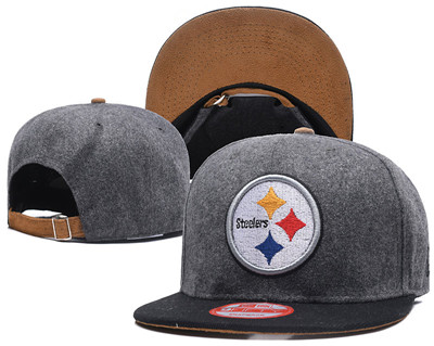 NFL Pittsburgh Steelers Team Logo Snapback Adjustable Hat