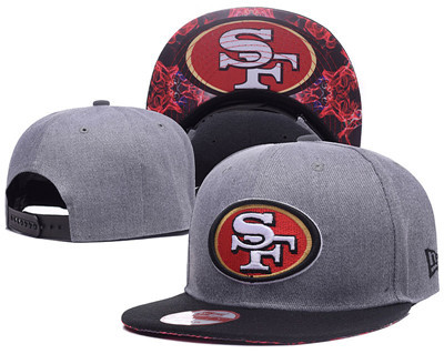 NFL San Francisco 49ers Fresh Logo Adjustable Hat 11