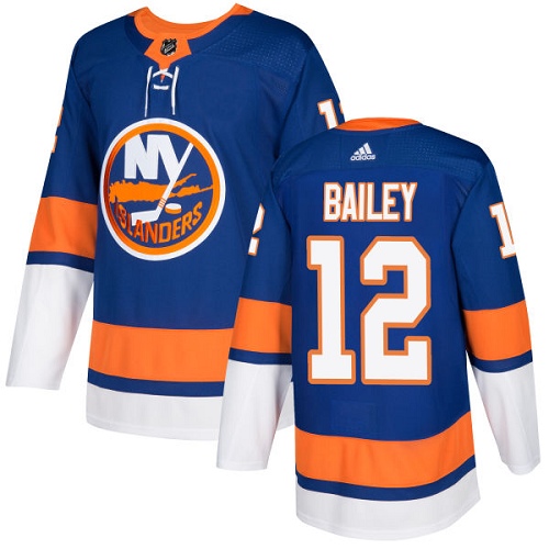 Adidas New York Islanders #12 Josh Bailey Royal Blue Home Authentic Stitched Youth NHL Jersey