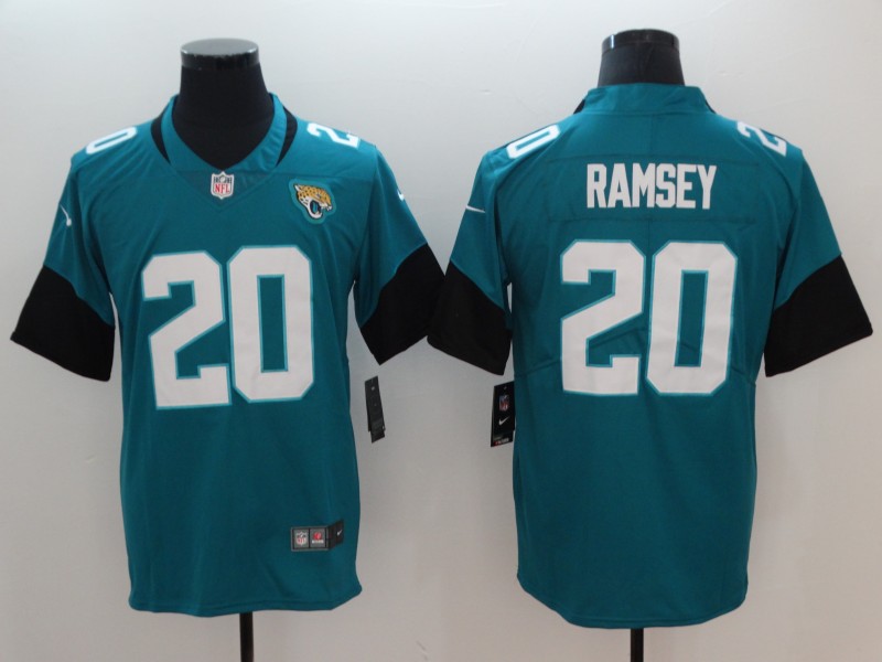 Nike Jaguars #20 Jalen Ramsey Teal Youth New Vapor Untouchable Player Limited Jersey