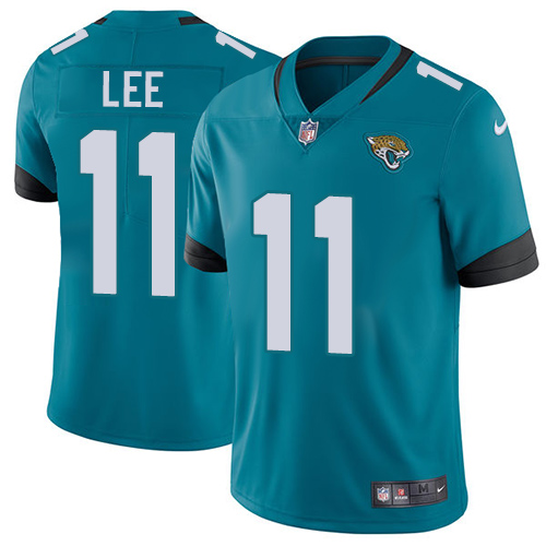 Nike Jacksonville Jaguars #11 Marqise Lee Teal Green Team Color Men's Stitched NFL Vapor Untouchable Limited Jersey