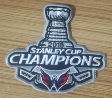 2018 NHL Stanley Cup Finals Champions Washington Capitals Patch