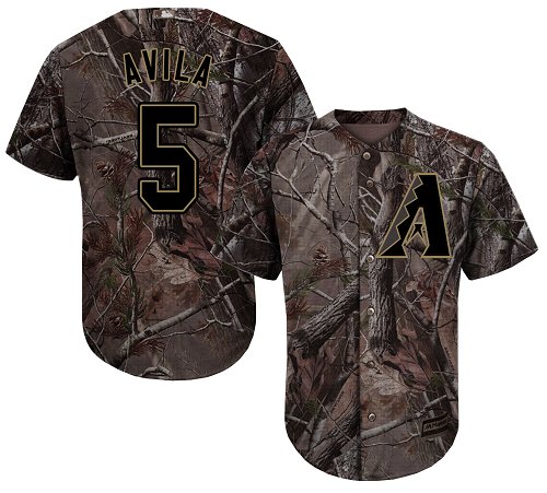 Arizona Diamondbacks #5 Alex Avila Camo Realtree Collection Cool Base Stitched MLB Jersey