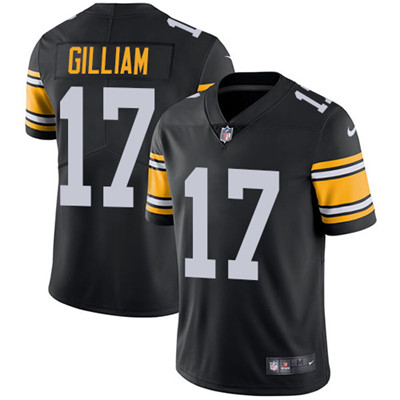 Nike Pittsburgh Steelers #17 Joe Gilliam Black Alternate Men's Stitched NFL Vapor Untouchable Limited Jersey