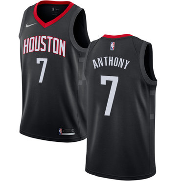 Nike Houston Rockets #7 Carmelo Anthony Black NBA Swingman Statement Edition Jersey