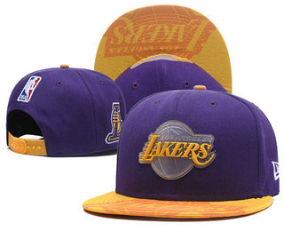 Los Angeles Lakers Snapback Ajustable Cap Hat GS