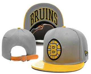 Boston Bruins Snapback Ajustable Cap Hat YD 3